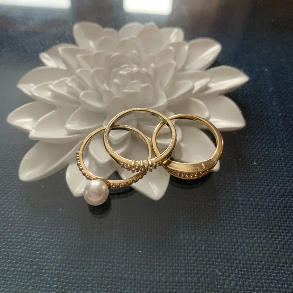 Stackable Ring Set Size 6 - Picture 1 of 3